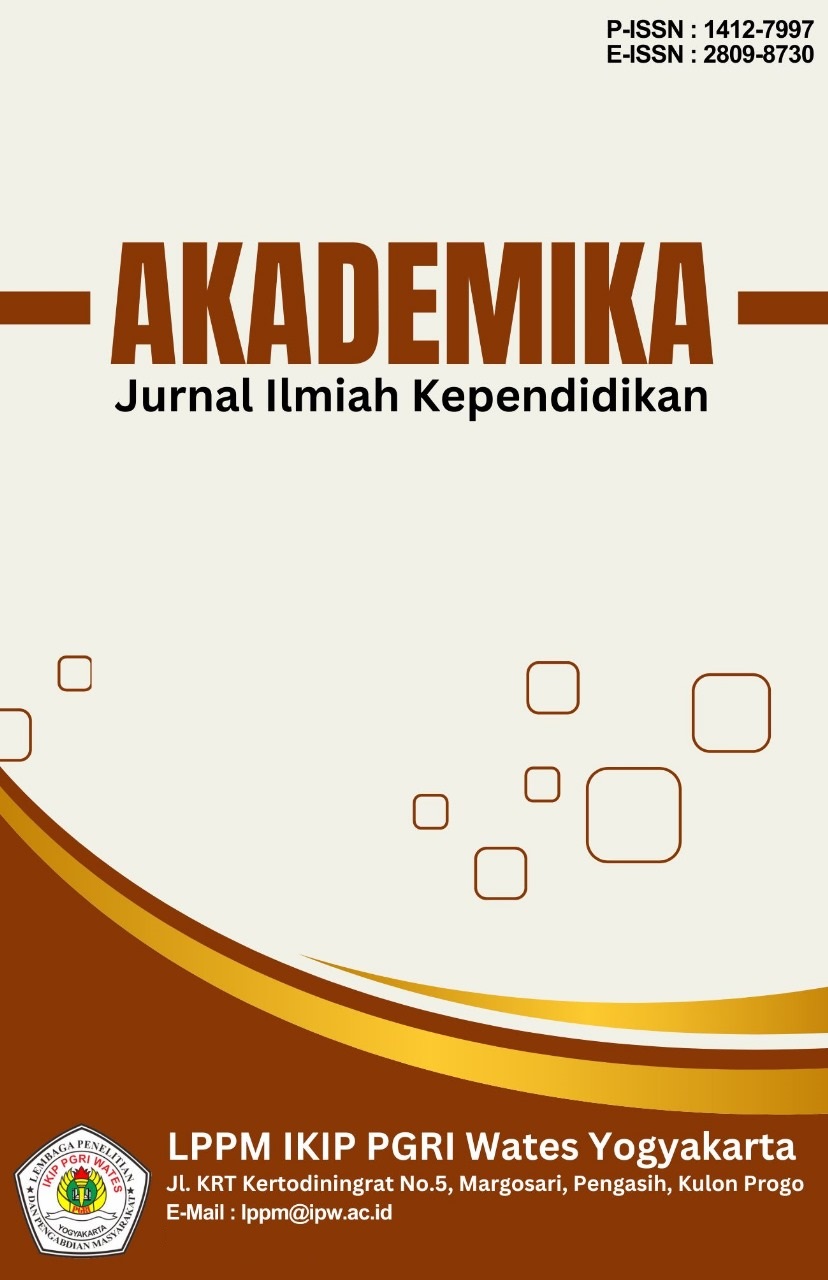 					View Vol. 27 No. 1 (2026): AKADEMIKA: Jurnal Ilmiah Kependidikan
				